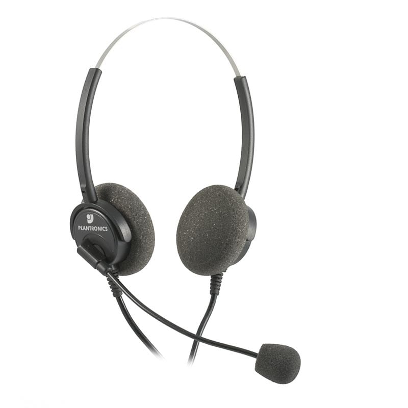 The Plantronics Polaris P61N Supra binaural headset